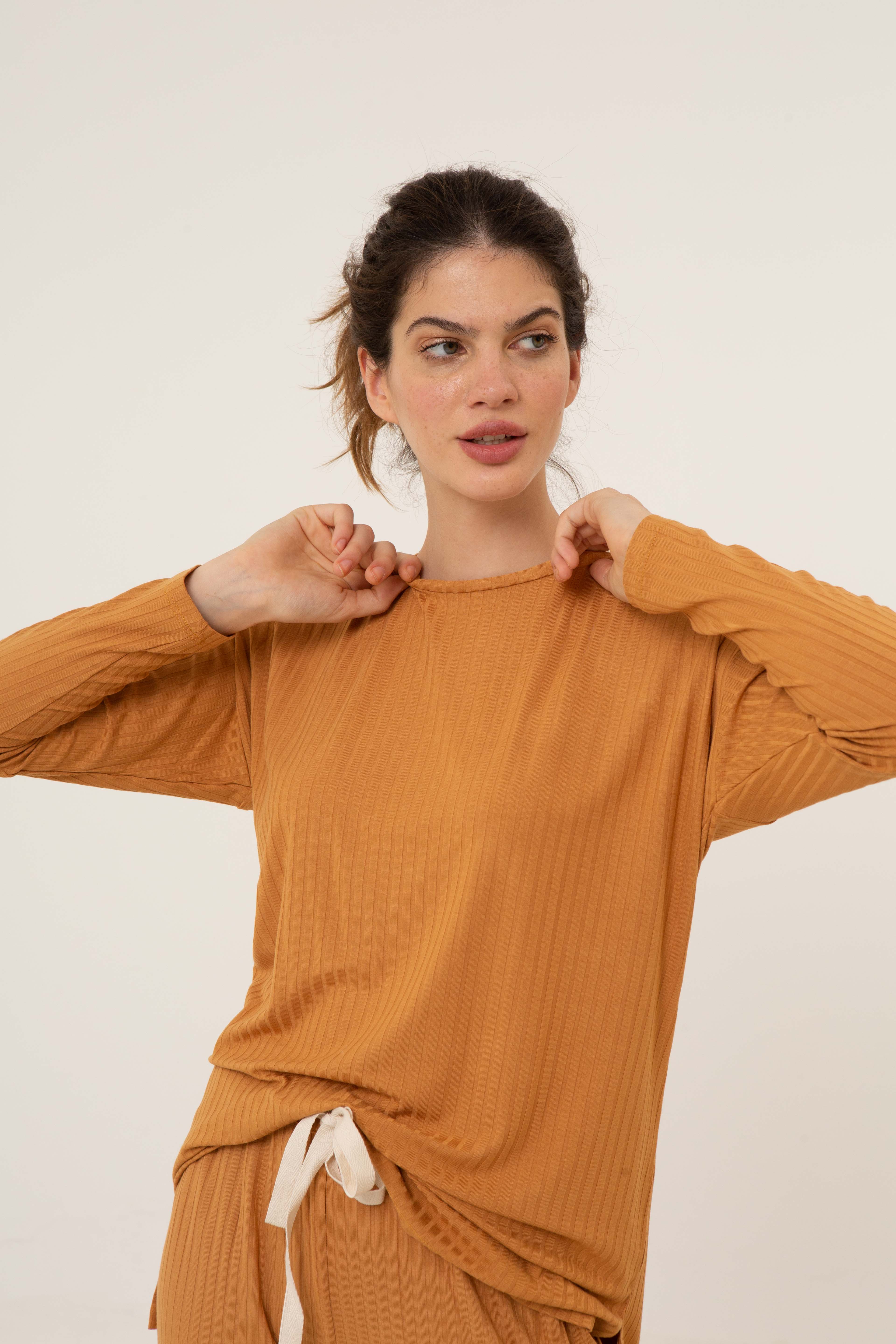 Remera Tina caramelo | pijamas | Para hacer Fiaca
